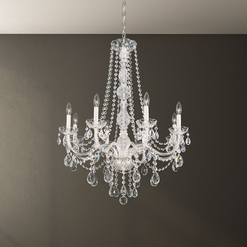Schonbek 1305 Arlington 8-lt 28" Chandelier