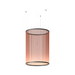 Vibia 1830 Array 1-lt 34" LED Pendant - Terra Red