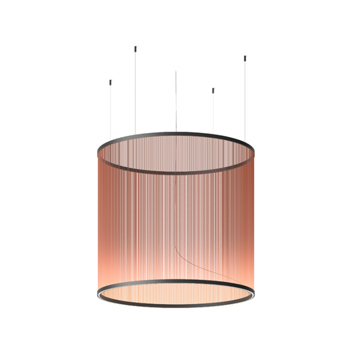 Vibia 1840 Array 1-lt 49" LED Pendant - Terra Red