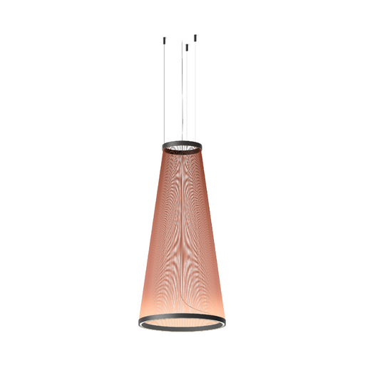 Vibia 1855 Array 1-lt 22" LED Pendant - Terra Red