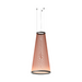 Vibia 1855 Array 1-lt 22" LED Pendant - Terra Red