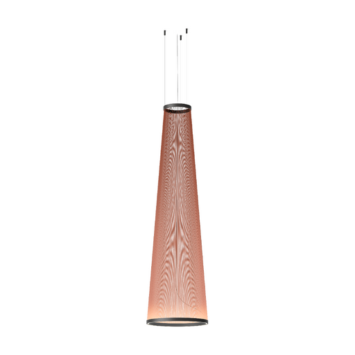 Vibia 1860 Array 1-lt 22" LED Pendant - Terra Red