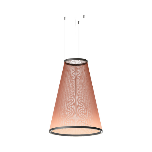 Vibia 1865 Array 1-lt 33" LED Pendant - Terra Red
