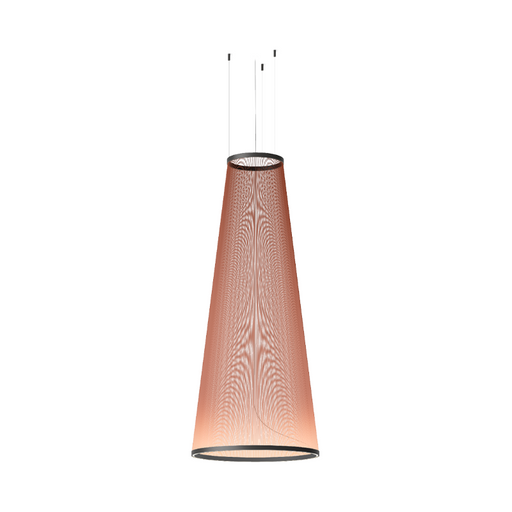 Vibia 1870 Array 1-lt 33" LED Pendant - Terra Red
