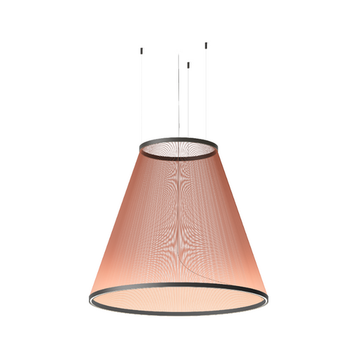 Vibia 1875 Array 1-lt 49" LED Pendant - Terra Red