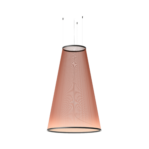 Vibia 1880 Array 1-lt 49" LED Pendant - Terra Red