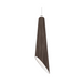 Accord 1277 Conical 1-lt 6" LED Pendant - American Walnut