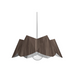 Accord 1283 Physalis 1-lt 18" LED Pendant - American Walnut