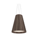 Accord 1146 Conical 3-lt 20" LED Pendant, E26 Base - American Walnut
