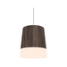 Accord 1100 Conical 1-lt 6" LED Pendant, E26 Base - American Walnut