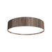 Accord 5014LED Cylindrical 1-lt 35" LED Flush Mount - American Walnut