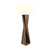 Accord 3029 Spin 1-lt 65" Tall LED Floor Lamp - American Walnut