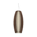 Accord 1139 Stecche di Legno 1-lt 12" LED Pendant - American Walnut