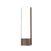 Accord 465 Clean 1-lt 19" Tall LED Wall Light - American Walnut
