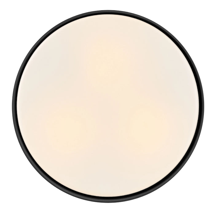 Hinkley 30075 Cedric 3-lt 18" LED Flush Mount - Black