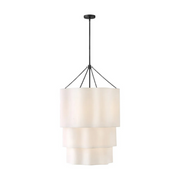 Hinkley 47736 Gwen 9-lt 27" LED Chandelier - Black