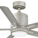Hinkley 907052 Vail 52" Indoor/Outdoor Smart Ceiling Fan with LED Light Kit - Brushed Nickel