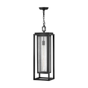 Hinkley 1006 Republic 1-lt 9" LED Hanging Lantern - Black