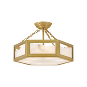 Fredrick Ramond FR41533 Veleta 6-lt 17" LED Semi Flush Mount