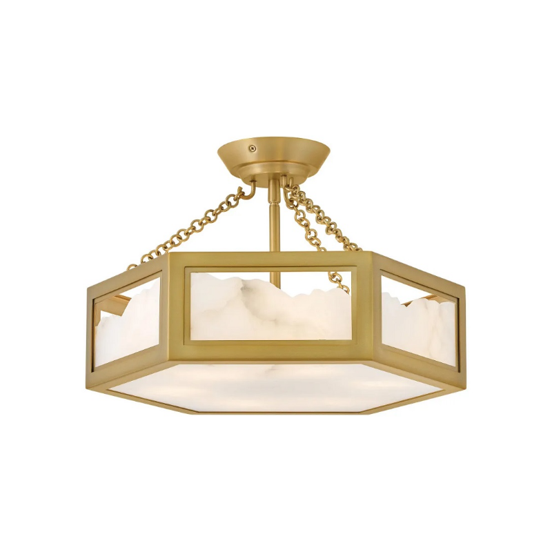 Fredrick Ramond FR41533 Veleta 6-lt 17" LED Semi Flush Mount