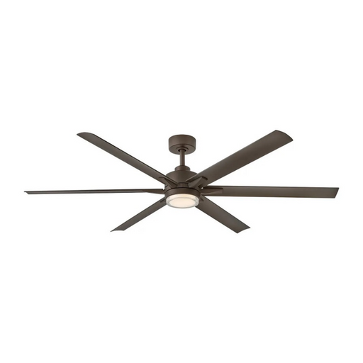 Hinkley 910566 Valor 66" Outdoor Smart Ceiling Fan with LED Light Kit - Metallic Matte Bronze