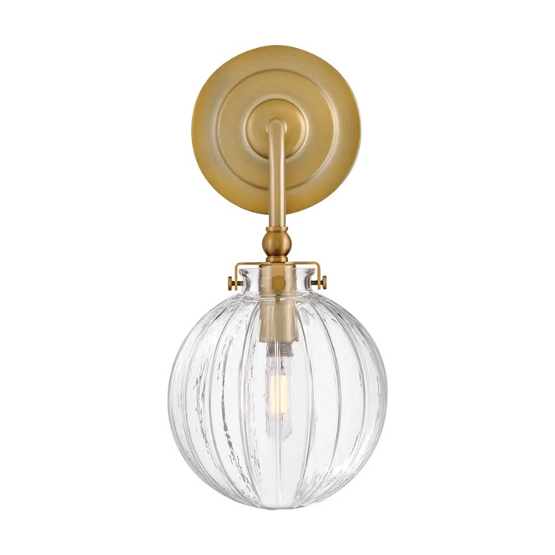 Hinkley 57410 Helene 1-lt 14" Tall LED Wall Sconce - Lacquered Brass