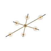 Hinkley 46955 Saunders 6-lt 45" LED Chandelier