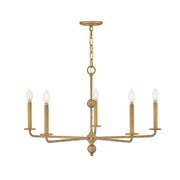 Hinkley 48624 Anika 5-lt 32" LED Chandelier