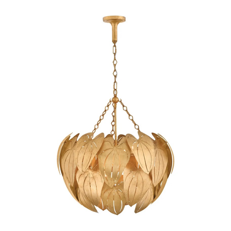 Fredrick Ramond FR47165 Camille 6-lt 28" LED Chandelier
