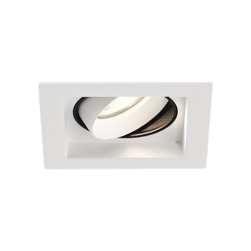 Eurofase BTGO-1S-T Baby Tango 1 Light 10W Square LED Flat Gimbal Trim, Solite Lens - White