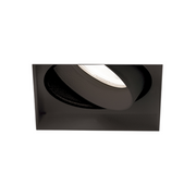 Eurofase BTGO-1S-TL Baby Tango 1 Light 10W Square LED Trimless Flat Gimbal, Solite Lens - Black