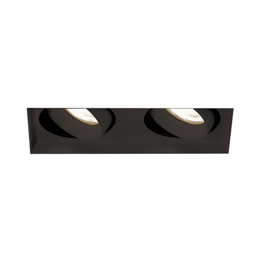 Eurofase BTGO-2-TL Baby Tango 2 Light 10W LED Trimless Flat Gimbal, Clear Lens - Black