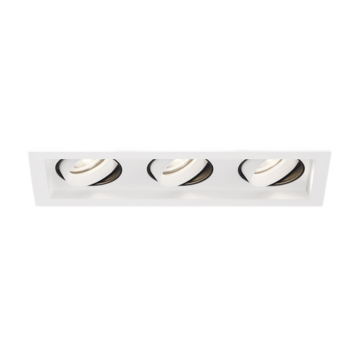 Eurofase BTGO-3-T Baby Tango 3 Light 30W LED Flat Gimbal Trim, Solite Lens - White