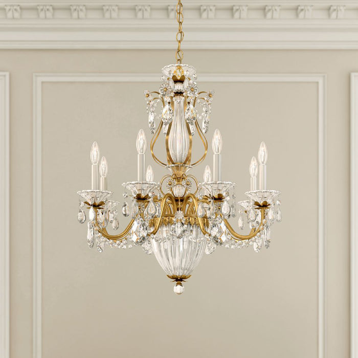 Schonbek 1248 Bagatelle 11-lt 27" Chandelier