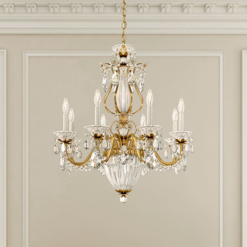 Schonbek 1248 Bagatelle 11-lt 27" Chandelier
