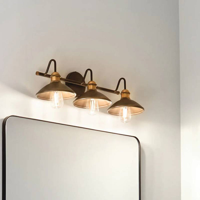 Kichler 45945 Clyde 3-lt 26" Wide Vanity Light