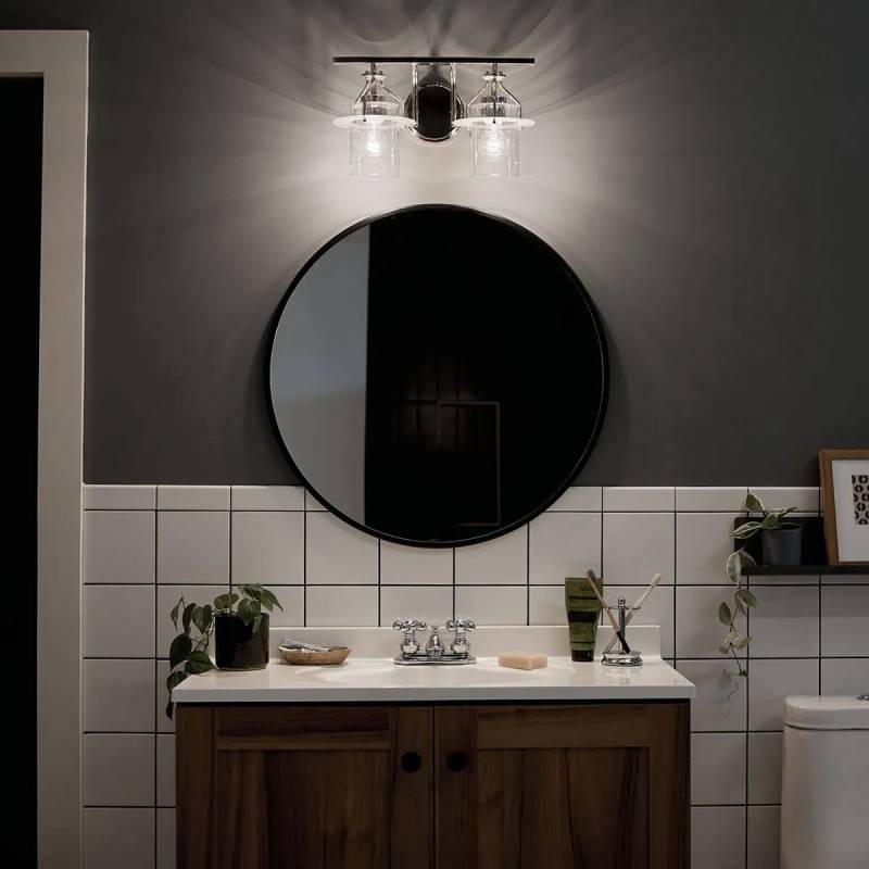 Kichler 55078 Everett 2-lt 16" Wide Vanity Light