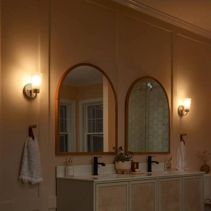Kichler 52437 Stamos 1-lt 8" Tall Wall Sconce