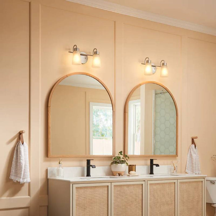 Kichler 55120 Stamos 2-lt 13" Vanity Light