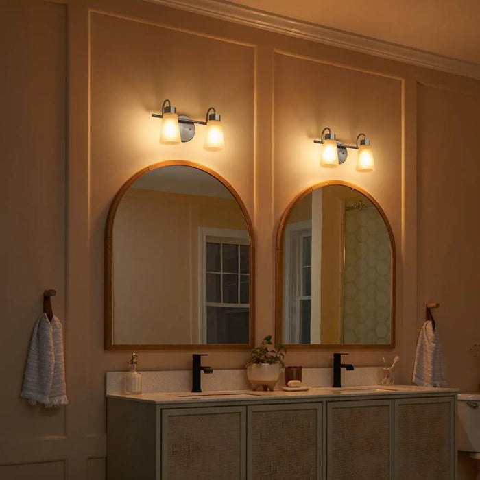 Kichler 55120 Stamos 2-lt 13" Vanity Light