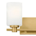 Hinkley 54622 Karlie 2-lt 13" LED Bath Light - Brass
