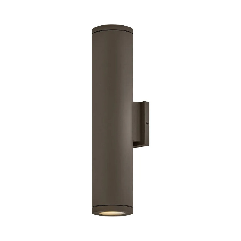 Hinkley 13598 Silo 2-lt 20" Tall LED Outdoor Wall Sconce - Architectural Bronze