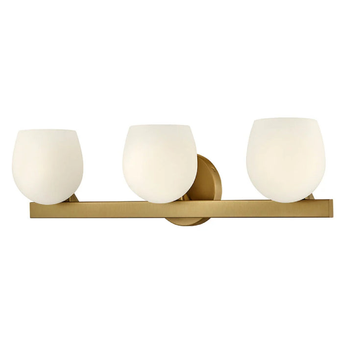 Hinkley 57023 Mae 3-lt 24" LED Vanity - Lacquered Brass