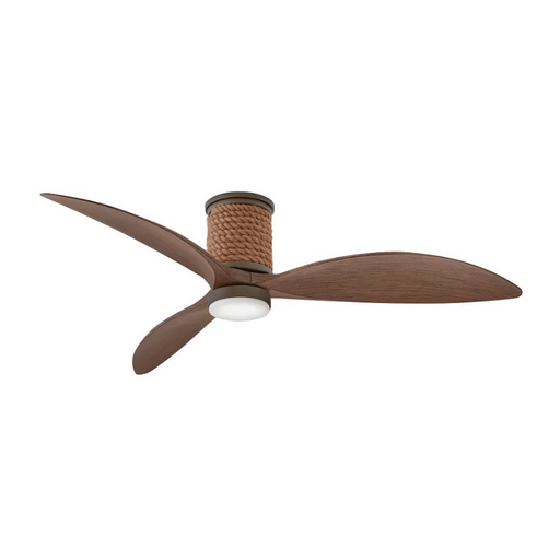 Hinkley 943160 Marin Flush 60" Smart Ceiling Fan with LED Light Kit - Metallic Matte Bronze