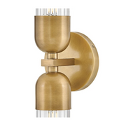 Hinkley 50912 Soren 2-lt 24" Tall LED Wall Sconce - Heritage Brass