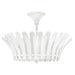 Hinkley 47693 Reina 3-lt 20" LED Semi-Flush Mount - Textured Plaster