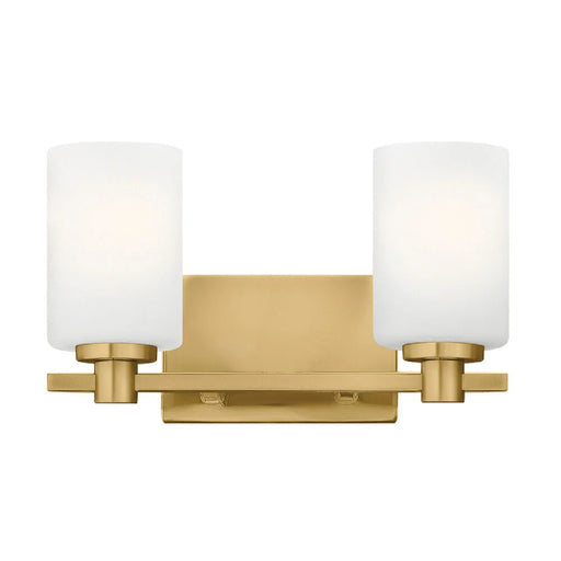 Hinkley 54622 Karlie 2-lt 13" LED Bath Light - Brass