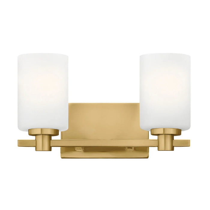 Hinkley 54622 Karlie 2-lt 13" LED Bath Light - Brass
