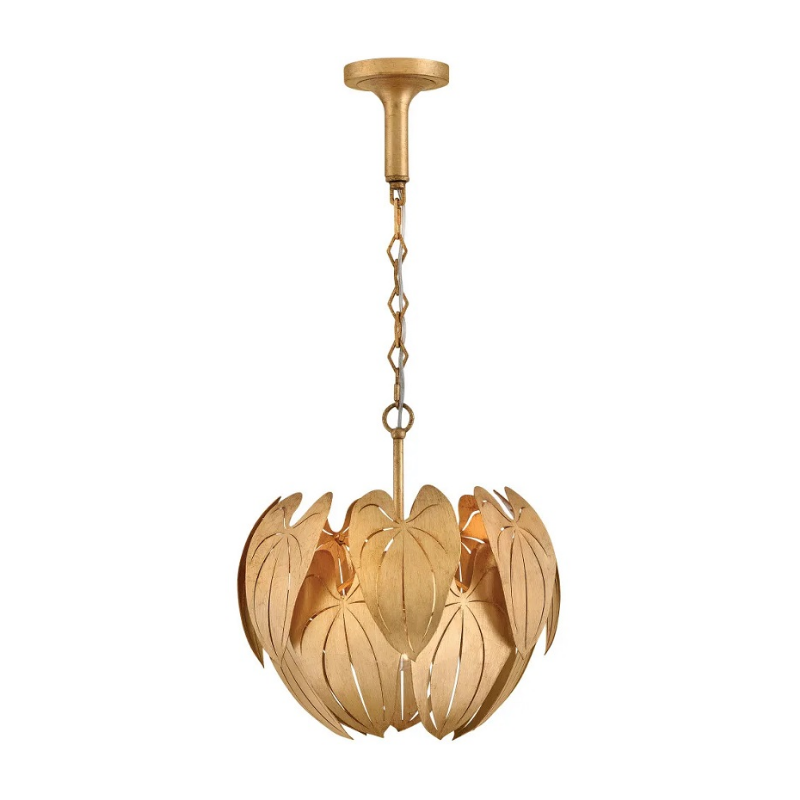 Fredrick Ramond FR47167 Camille 1-lt 16" LED Convertible Semi-Flush Mount