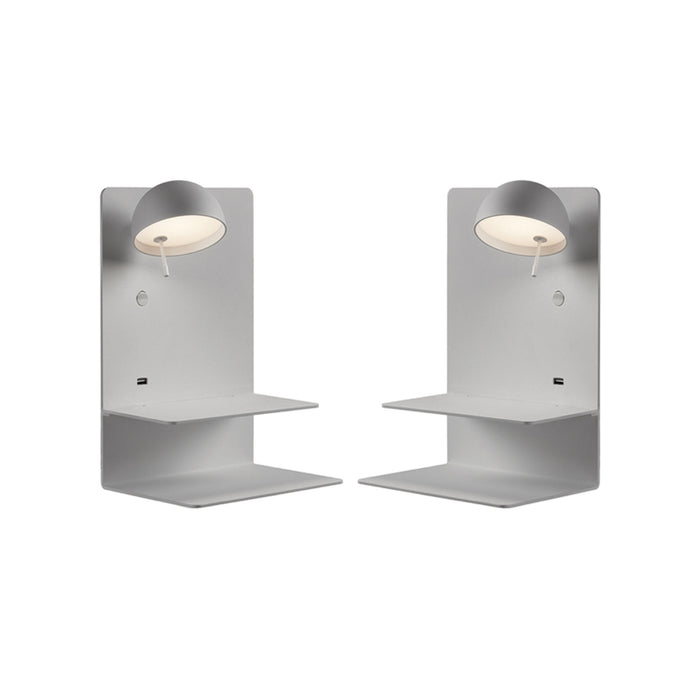 Bover Beddy A/04 2-lt 13" Tall LED Wall Sconce